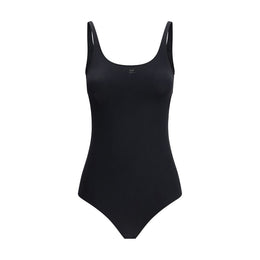 Courrèges Black Elastane One-Piece Swimsuit