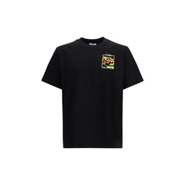 Casablanca Black Cotton T-Shirt
