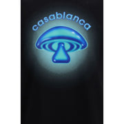 Casablanca Black Cotton T-Shirt