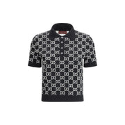 Gucci Black Wool Pattern Shirt