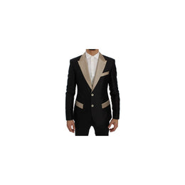 Dolce & Gabbana Black Silk Blazer