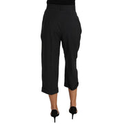Dolce & Gabbana Black Cotton Pants