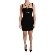 Dolce & Gabbana Black Viscose Cocktail Dress