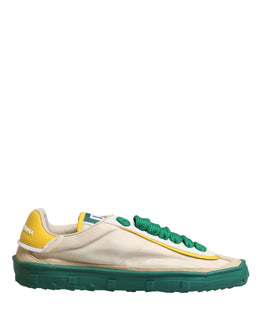 Dolce & Gabbana Multicolor Old Runner Lace Up Sneakers Shoes