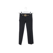Gucci Black Viscose Dress Pants