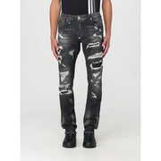 Philipp Plein Gray Denim Slim Fit Jeans