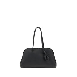 Jacquemus Black Calf Leather Bos Taurus Shoulder Bag