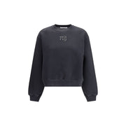 Alexander Wang Black Cotton Sweatshirt