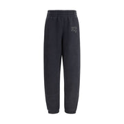 Alexander Wang Black Cotton Joggers (Workout Pants)