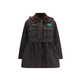 Barbour Brown Cotton Coat