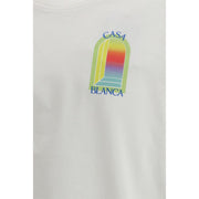 Casablanca White Cotton T-Shirt