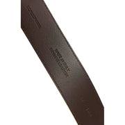 Borbonese White Leather Men Belt