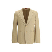 Gucci Beige Cotton Blazer