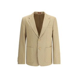 Gucci Beige Cotton Blazer