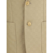 Gucci Beige Cotton Blazer