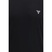 Prada Black Fleece Wool T-Shirt