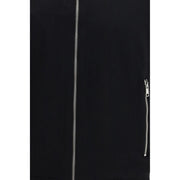 Prada Black Fleece Wool Bomber