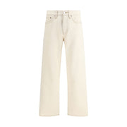Sunflower Cream Cotton Relaxed Fit Jeans