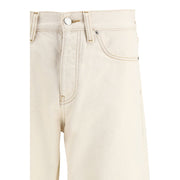 Sunflower Cream Cotton Relaxed Fit Jeans