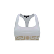 Versace White Cotton Top