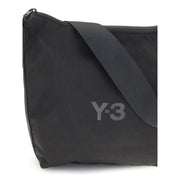 Y-3 Black Polyester Shoulder Bag