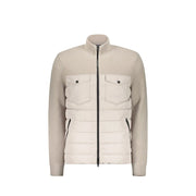 Herno Beige Virgin Wool Shell Jacket