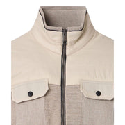 Herno Beige Virgin Wool Shell Jacket