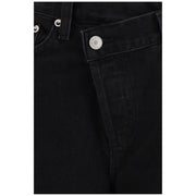 Agolde Black Cotton Jeans Denim