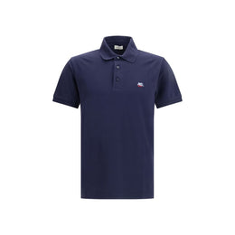 Etro Blue Cotton Polo Shirt
