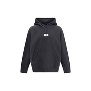 MM6 Black Cotton Sweatshirt