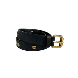 Borbonese Blue Polyvinyl Women's Belt