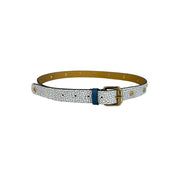 Borbonese Blue Polyvinyl Women's Belt