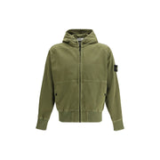 Stone Island Bicolor Cotton Shell Jacket