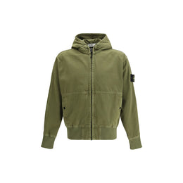Stone Island Bicolor Cotton Shell Jacket