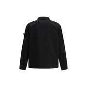 Stone Island Black Polyester Coat