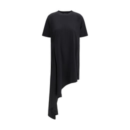 Loulou De Saison Black Cotton Casual Dress
