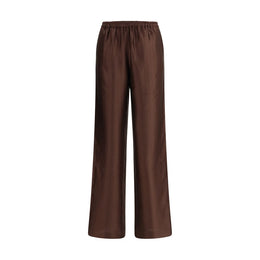 Loulou De Saison Brown Viscose Casual Pants