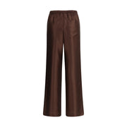 Loulou De Saison Brown Viscose Casual Pants