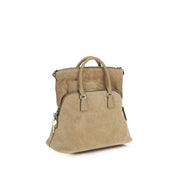 Margiela Beige Calf Leather Bos Taurus Shoulder Bag