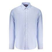 Norway 1963 Azzurro Cotton Men Shirt