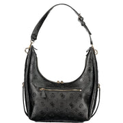 Guess Jeans Black Polyurethane Women's Handbag