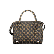 Guess Jeans Marrone Poliuretano Woman Handbag