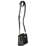 Guess Jeans Nero Poliuretano Female Shoulder Bag