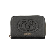 Guess Jeans Nero Poliuretano Women Wallet
