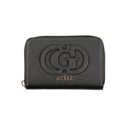Guess Jeans Nero Poliuretano Women Wallet