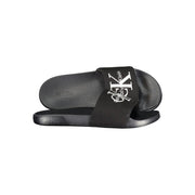 Calvin Klein Black Polyurethane Men's Slipper