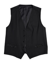 Dolce & Gabbana Black Wool Two-Piece Suit