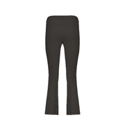 Herno Black Elastane Flared Pants