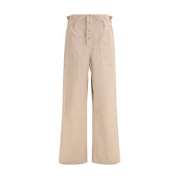 Marni Beige Cotton Casual Pants