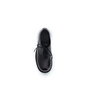 MM6 Black Calf Leather Bos Taurus Oxfords And Derbies